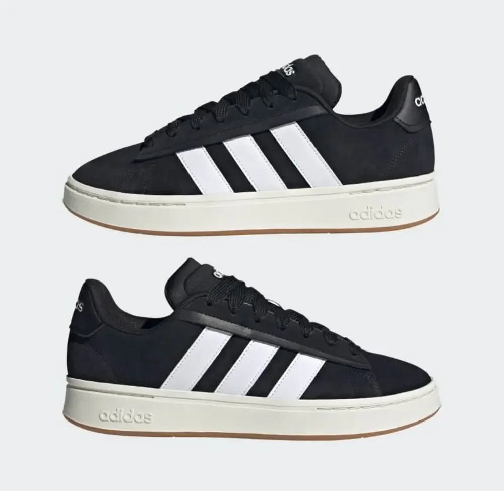Adidas Grand Court Alpha 00s Men's Size 11.5 Sneakers Black White New Box